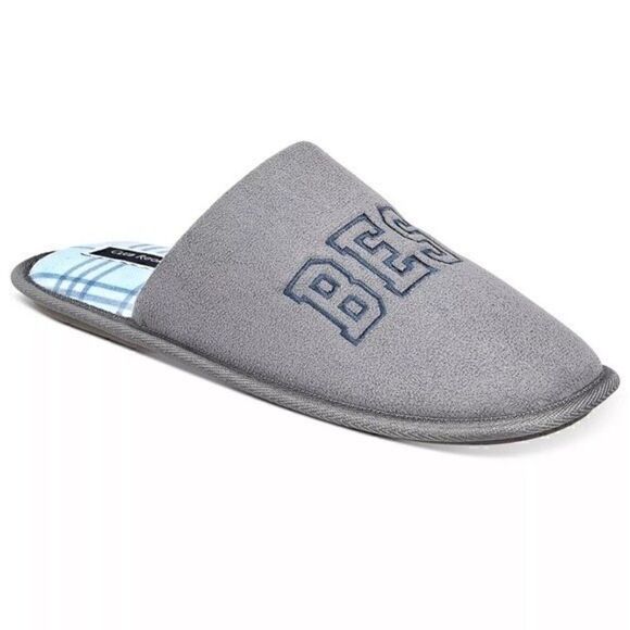 Club room slippers CLUB ROOM
Men's Best Dad Embroidered Slippers 6-7 small shoes - Picture 9 of 12